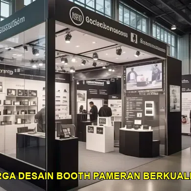 harga desain booth pameran berkualitas